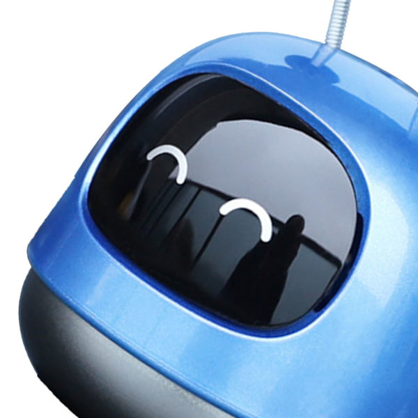 Bil Arom Diffuser Kreativ Robot Stil Luftventil Parfym Prydnad Solid Parfym Långvarig Interiör Tillbehör Blå