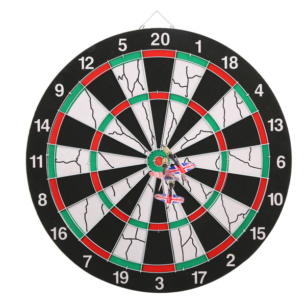 Dubbelsidig flockande darttavla Dart Set Target Game för KTV Leisure Entertainment