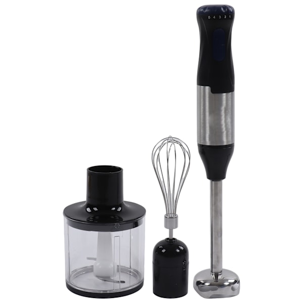 4 i 1 multifunktionel madblender Håndholdt kødhakker Elektrisk ægskummer Madprocessor EU-stik 220‑240V