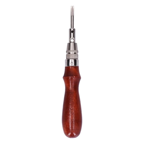 Leather Groover Tool Edge Beveler Adjustable Carving Stitching DIY Leather Craft Set
