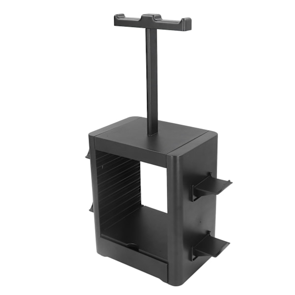 Game Storage Tower Most Storage 10 Disk 2 Headset Stativ 4 Controllers för PS5 för PS4 för SwitchPro för XBOX-serien