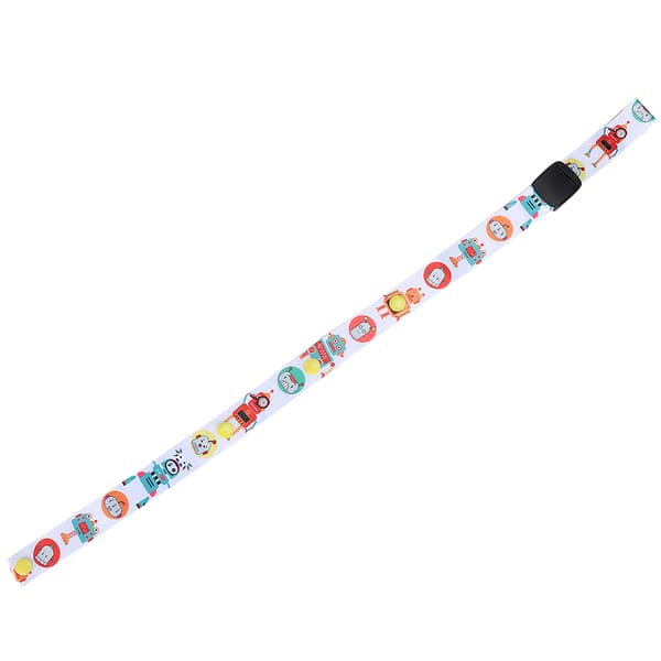 2,5 cm Nappflaskkopp justerbar remhållare Barnvagn leksak Sippy Leash Tether (Robot)