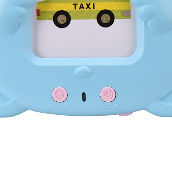 Smartkortleser med 224 engelske ord Baby Word Learning Reading Machine for Early Education Rosa