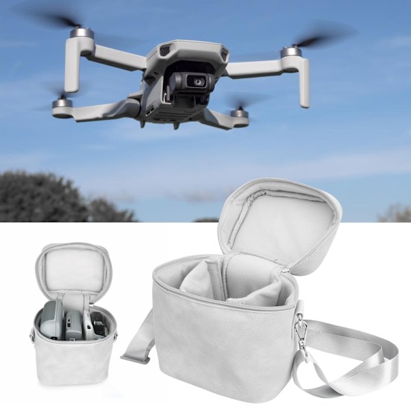 Bærbar Opbevaringspose til DJI MAVIC Mini 2 Drone - Grå