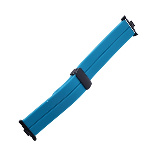 Klockarmband Klockband Silikon Magnetisk hopfällbart flexibelt vattentätt klockarmband för Mi Band 8 Pro Rock Blue