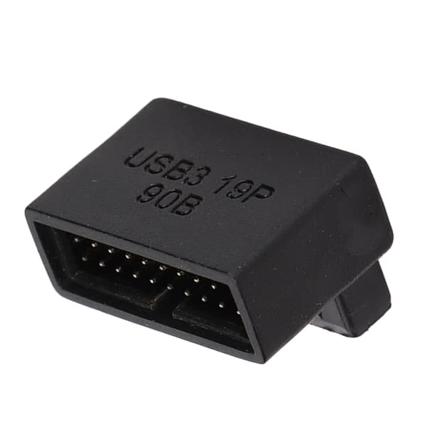 USB 3.0 90° Adapteri Monikerroksinen piirilevy Helppo asennus 19/20Pin Virtalähde PH19B