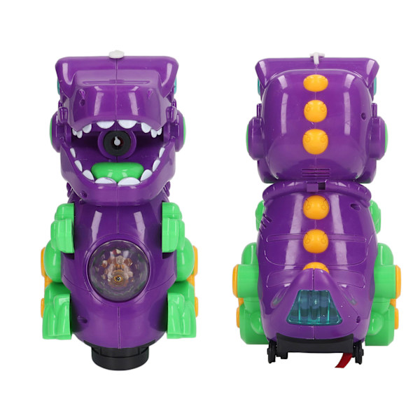 Dinosaur Bubble Machine Elektrisk Universal Ljud Automatisk Bubble Dinosaur Leksak för barn