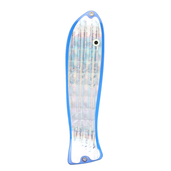 Havfiske Lure Flasher Fiskform ABS Undervannsagn Hot Spot Flasher for å lokke fisk 02