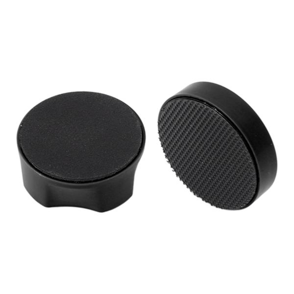 Magnetisk algskrapa för akvarium Ergonomisk liten magnetisk glasrengörare för akvarium Svart