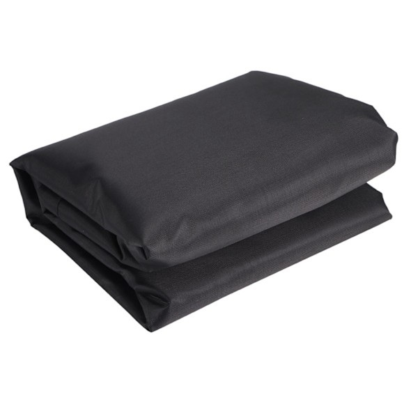 Svart bärbart hopfällbart sängöverdrag Möbel Dammtät skyddsöverdrag för inomhusbruk utomhus85x33x107cm