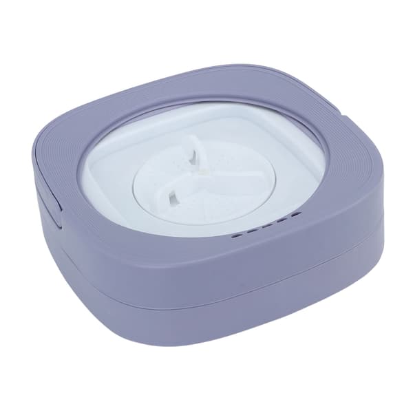 Folding Washing Machine Fully Automatic Small Underwear Folding Washer for Dorm EU Plug 100‑240V Purple