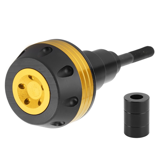 Motorsykkel Fallbeskyttelse CNC Fallmotstand Anti-Kast Stang Fall Stick Ommøblering Universal (Gull)