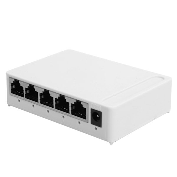 5-ports Gigabit Ethernet-switch Nätverksadapter RJ45 10/100/1000 mbps EU-kontakt 100-240V