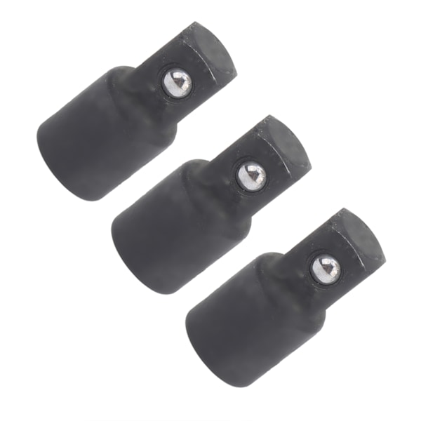3 stk Hylsadapter 3/8 til 1/2 Spændenøgleomformer High Carbon Steel Conversion Tool
