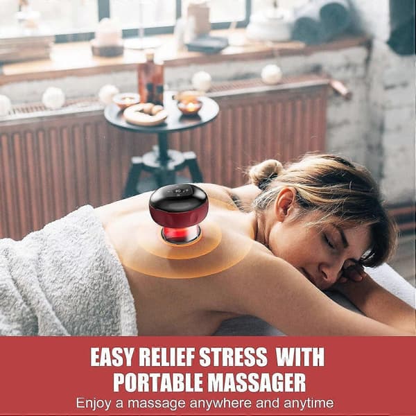 Elektrisk koppesett Smart koppemassasjeapparat Gua Sha-kopping