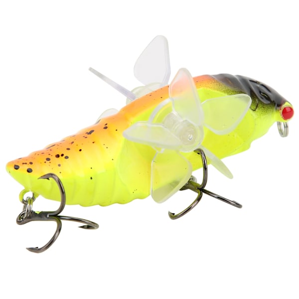 Topp Vatten ABS Plast Hård Konstgjord Simulering Rotation Traktor Fiskebete Lure Tackle Tillbehör Y238-3