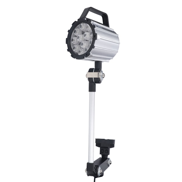 LED Vandtæt Maskinarbejdslys Foldbar Justerbar Lang Arm til Drejebænk CNC 12W 24V