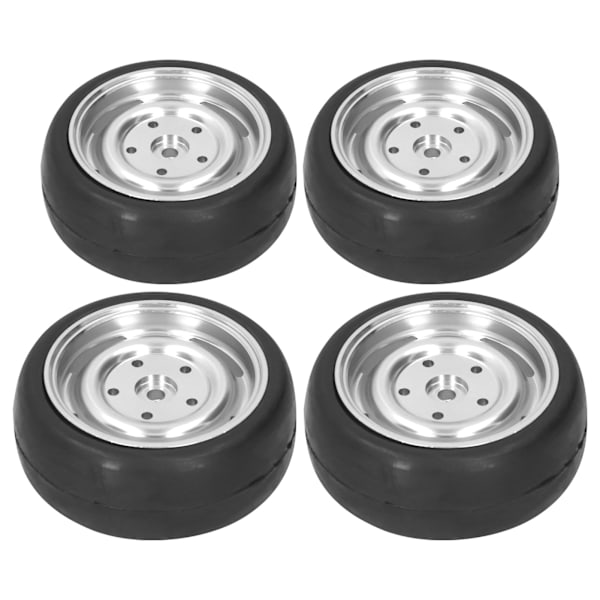 63 mm diameter 4 hull RC Antiskli Dekk Gummidekk Passer for WPL D12 1/10 bilmodell
