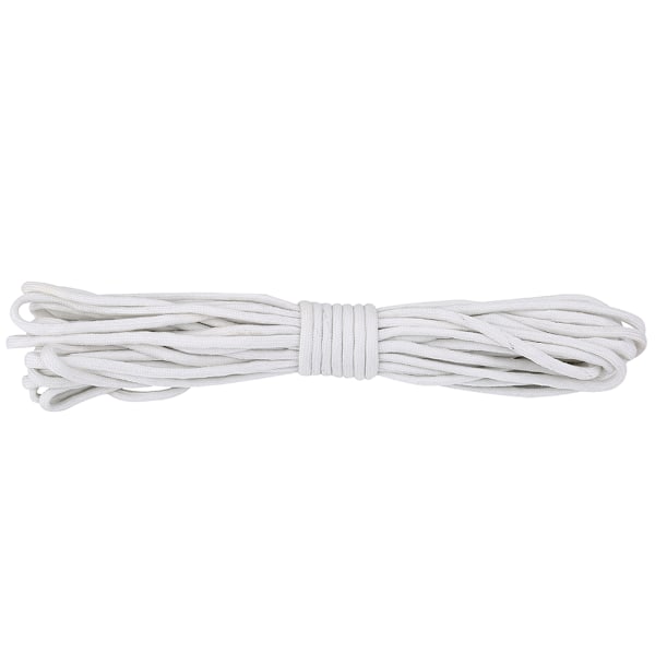 Luminous Paracord Cord Lanyard 9 Cores Outdoor Survival Glow in the Dark Fallskärmsrep Vit