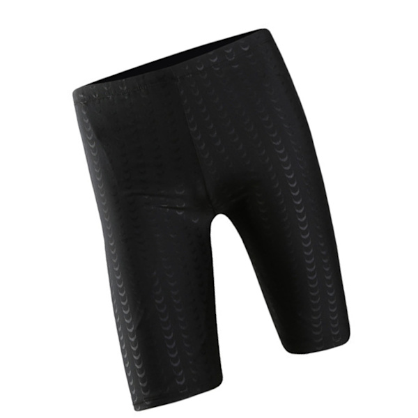 Mænds Badebukser Åndbare Moderne Letvægts Komfortable Polyester Mænds Surf Badebukser Sort 4XL(75-85kg)