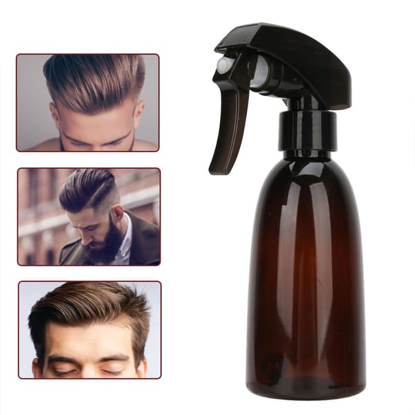 Empty Spray Bottle Soft Hose Fine Mist 200ml Refillable Container for Hair Salon Spray Bottle