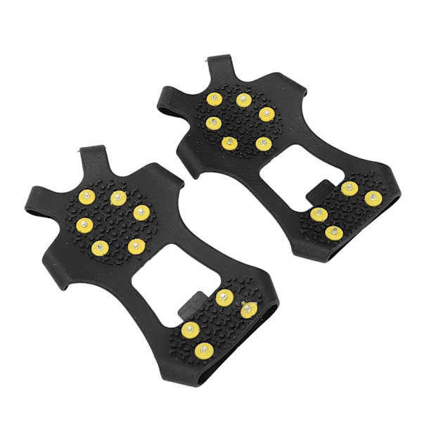 Is Pigger Klatre Pigger AntiSkli 10 ståldubbar Gå Traksjon Snø Pigger Klatre Pigger (XL (4345) )