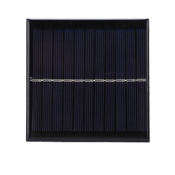 Bärbar solcellsladdningspanel Miljöskydd Solpanelladdare 1W 5,5V för utomhusbruk