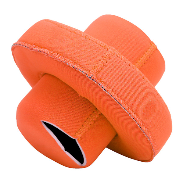 330 ml dåseflydere drik flydende lås Neopren flydende drikkeholder til swimmingpool Orange