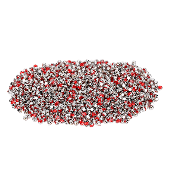 1440 stk Bulk Flatback Stål Bag Rhinestones Søde Håndværk Rhinestones til DIY Smykker Halskæde Armbånd Fremstilling Rød