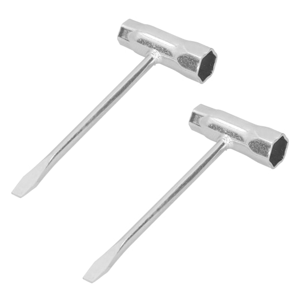 2st TShape skiftnyckel Motorsåg Combo Hylsnyckel Trädgårdsverktygstillbehör 13 x 19mm