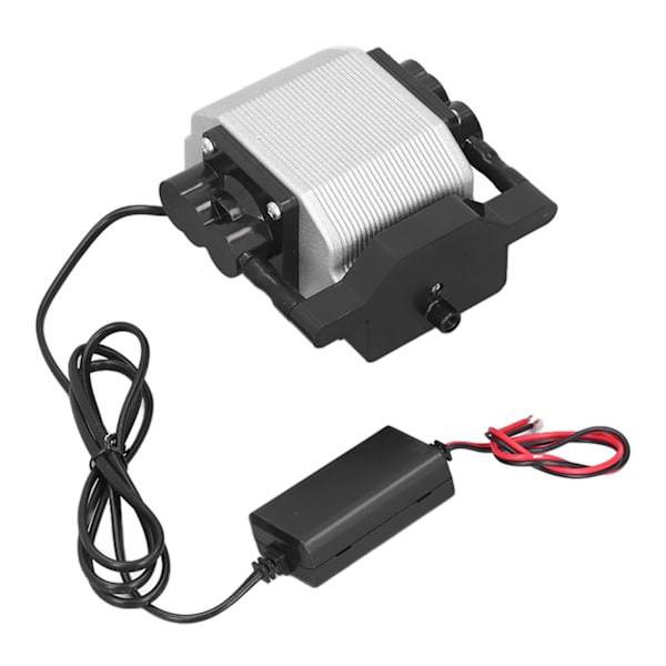 Fiskedam iltpumpe Lille husholdningsluftning Akvarium Bilbatteripumpe 12V luftning Fiskeluftning 12V DC 30L luftpumpe 16W