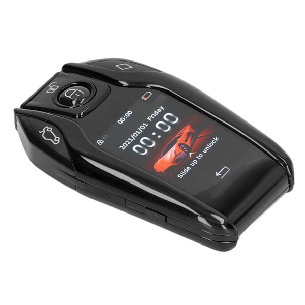 Universal TK800+ LCD-pekskärm Smart Key Remote Keyless Entry för alla Start Stop Engine-knappmodeller Svart
