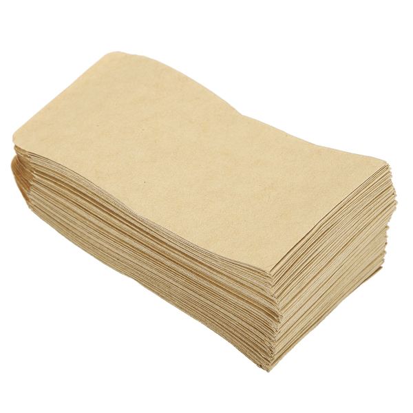 100 stk Kraftpapirposer Hvede Korn Risfrø Emballage Opbevaringspose Kuvert Stil 6*11cm