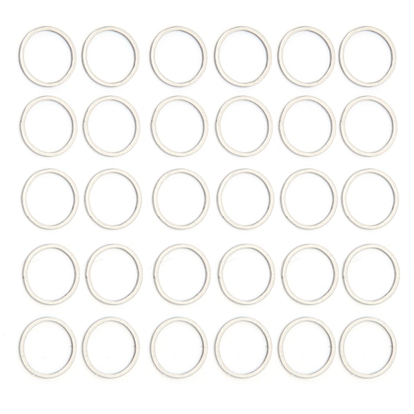 30 st Metal Open Bezel Hängen Craft DIY Rund ihålig ram för Resin Smycken MakingRound S