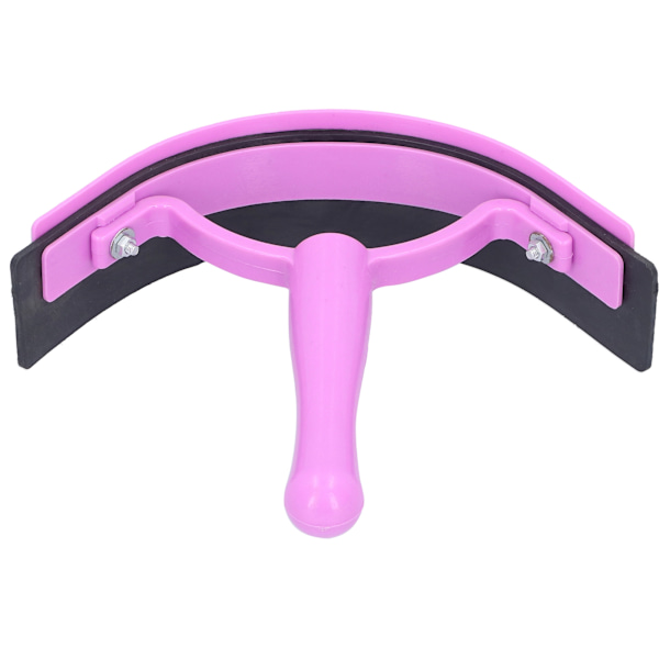 Hest svetteskrape Ergonomisk håndholdt mykt grep plastgummi ridning Grooming Tool