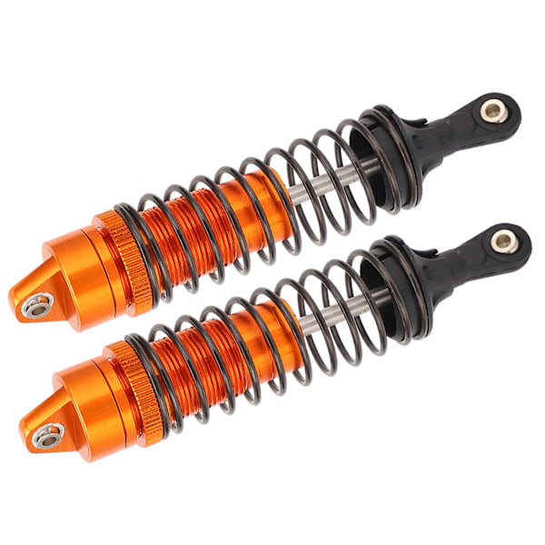 2st 115 mm RC Stötdämpare i aluminiumlegering för TRAXXAS SLASH 2WD 1/10 RC CarsOrange