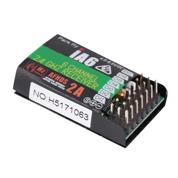 Tilbehør til fjernkontroll Flysky FS-IA6 6-kanals 2,4 GHz frekvens-mottaker for FS-I6
