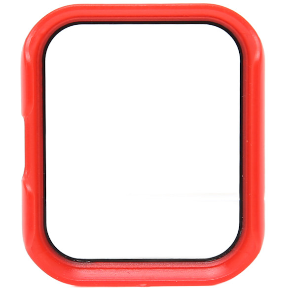Tempered Glass Watch Screen Protector Full Coverage Screen Protector for Realme Watch 2 Pro Red