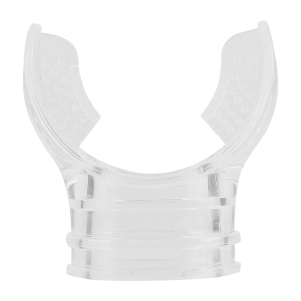 Engångstransparent Silicon Professional Scuba Diving Standard Bite Munstycke (Transparent)
