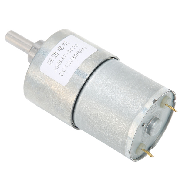 JGB37‑3530 Matovaihdemoottori Itseloukkaava Kulumiskestävä Turboreduktoriakseli Ovien Avaajille DC12V 80RPM