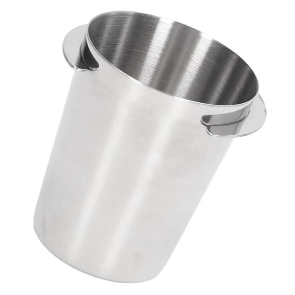 58 mm doseringskopp rostfritt stål Kompatibilitet Polering kaffedoseringskopp pulvermatare för kaffe Silver