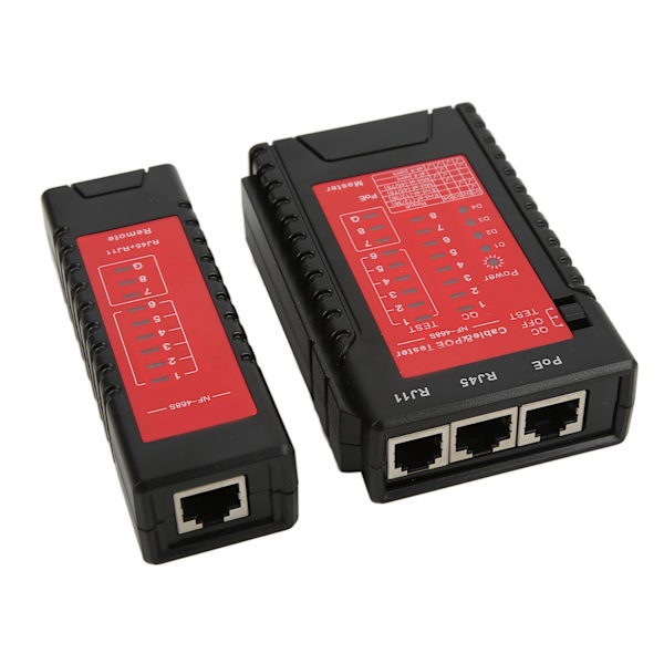 NOYAFA NF-468S nettverkskabeltester med spenningsavbrudddeteksjon Telefonkabeltester