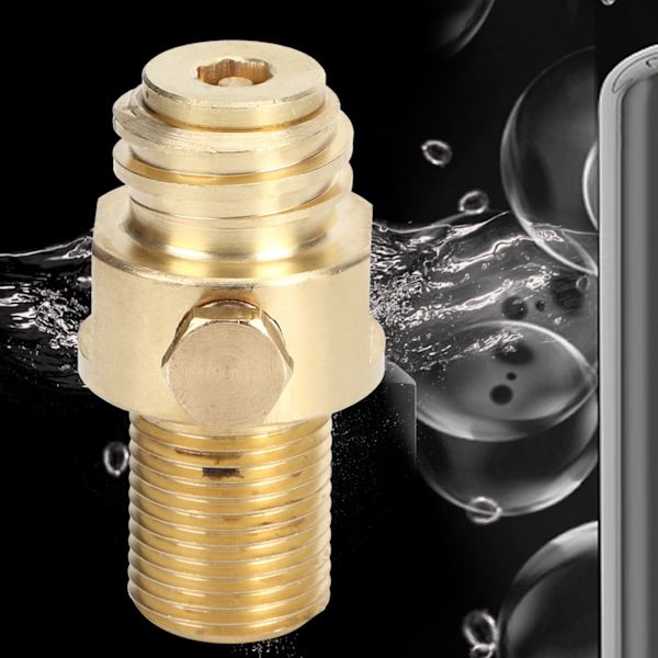 Sodacylinderventil CO2 Refill Adapter Converter M18X1.5 för Sodastream
