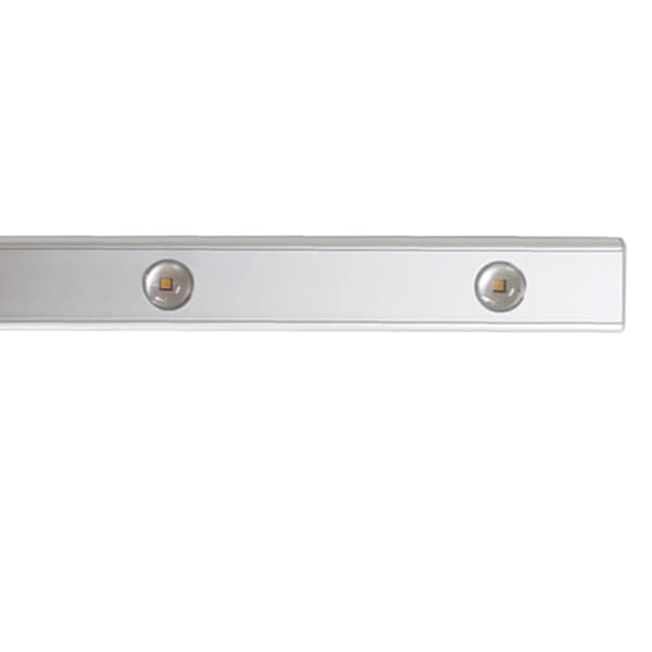 LED Closet Light Ultra-thin Intelligent Rechargeable Wireless LED Motion Sensor Light for Cabinet 40cm / 15.7in Silver