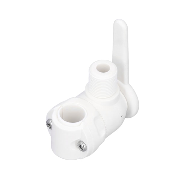Marine VHF Antenne Ratchet Montering Base Justerbar ABS Rør Rail Dæk Montering Tilbehør Hvid