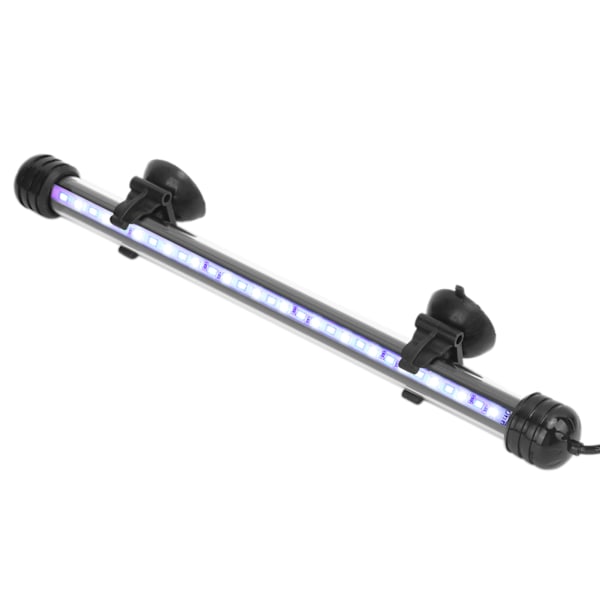 Akvarielys Vandtæt Akvariebelysning med LED-lys 3 Tilstande Dæmpbar 100‑240V US Stik 28CM