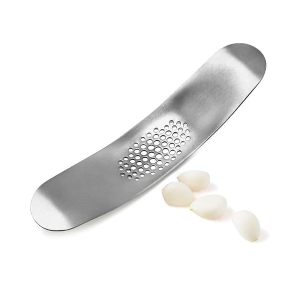 hvidløgspresser, tåler opvaskemaskine, rustfrit stål, A[LD]