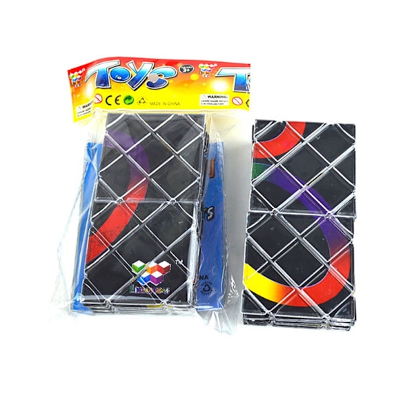 8 paneler Vikbara pusselkuber Twisty Cubo Magico Professional Cube Classic Toys