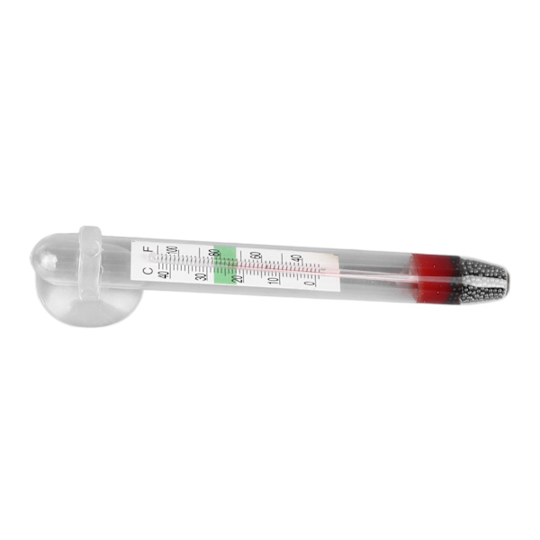 Akvarium termometer Noggrann Säker Professionell Glas Liten Digital Fisktank Termometer med Sugkopp Termometer