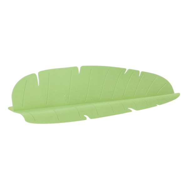 Diskbänk Vattenstänkskydd Elastisk Återanvändbar Bananblad Vattendiskbänk Stänkskydd för disk Grönsaker Tvätta grönt